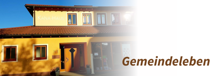 Außenansicht des Gemeindehauses